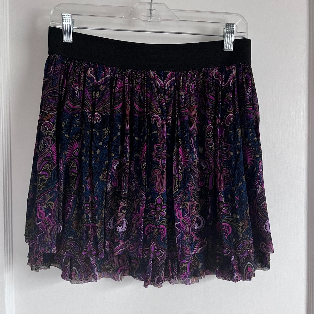 Express Paisley Skirt, Medium